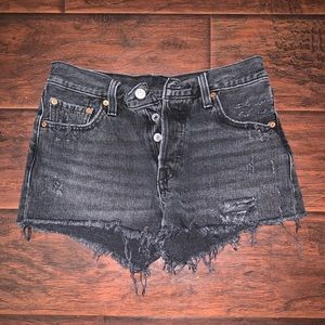 Black Levi Shorts